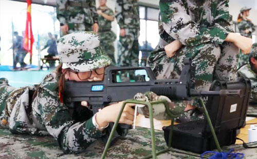 激光枪射击